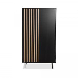 Armoire L100 2 portes CORNEILLE avec tasseaux en pin massif Armoire L100 2 portes CORNEILLE avec tasseaux en pin massif