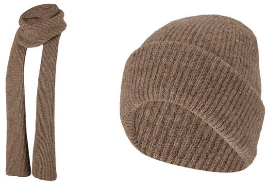 Morethansocks - Set bonnet et écharpe pour femme - Taille unique