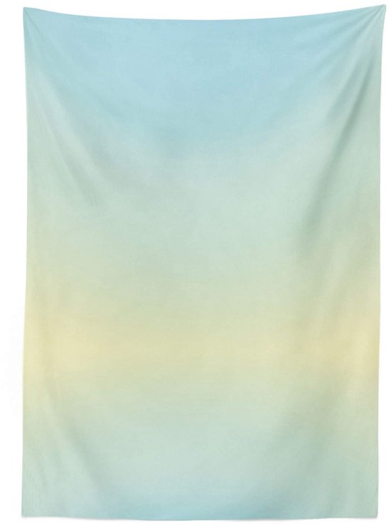 Nappe ABAKUHAUS 140x170 cm – Bleu bébé satin, rectangulaire
