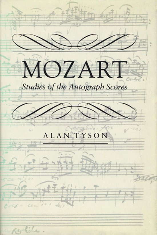 Mozart Études des partitions autographes