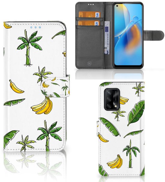 Housse de protection OPPO A74 4G Flip Case Banana Tree