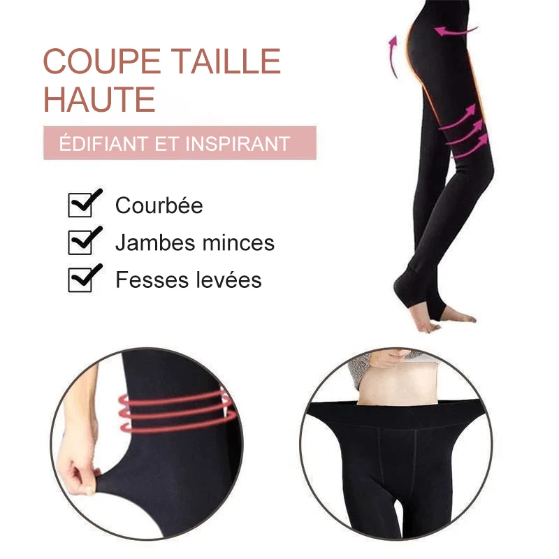 Legging Hiver Velours Pour Femmes – Image 3