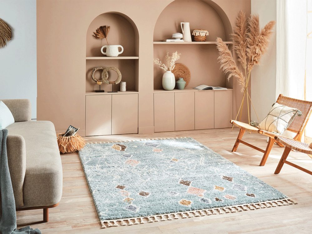 Tapis shaggy DELSY motif berbere – Image 3