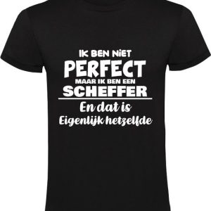 Je ne suis pas parfait mais je suis un Scheffer et c’est fondamentalement le même T-shirt homme | nom de famille | anniversaire | anniversaire | Nom | drôle | Noir Je ne suis pas parfait mais je suis un Scheffer et c’est fondamentalement le même T-shirt homme | nom de famille | anniversaire | anniversaire | Nom | drôle | Noir
