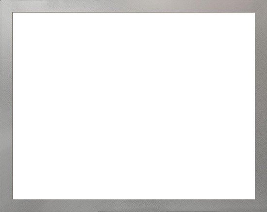 Homedecoration Misano - Cadre photo - Format photo - 51 x 91 cm - Aluminium brossé