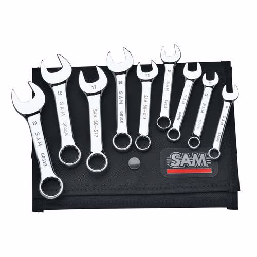 Trousse de 9 clés mixtes courtes – Image 2
