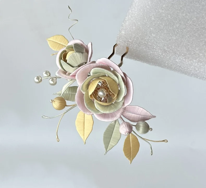Old Dream Gumeng Hairpin Chanhua Materials Flowers DIY Kit - Include Detailed Video Tutorial
