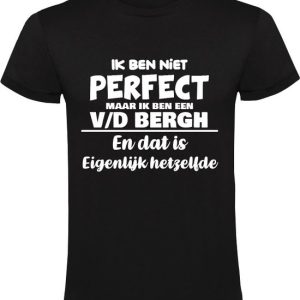Je ne suis pas parfait mais je suis un v/d Bergh et c’est en fait le même T-shirt homme | nom de famille | de la montagne | van der bergh | anniversaire | anniversaire | Nom | drôle | Noir Je ne suis pas parfait mais je suis un v/d Bergh et c’est en fait le même T-shirt homme | nom de famille | de la montagne | van der bergh | anniversaire | anniversaire | Nom | drôle | Noir