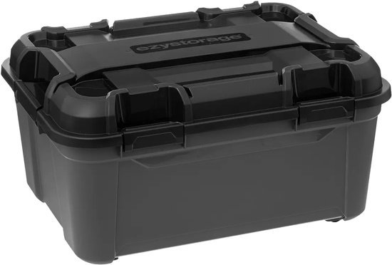 Opbergbox Five® Heavy Duty - 120 litres - Plastique recyclé - 193488 - Empilable, Avec couvercle, Heavy Duty