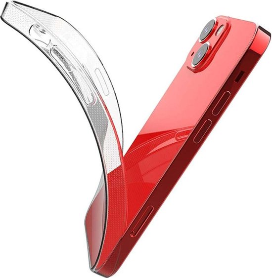 iPhone 14 plus Coque de protection coque transparente en silicone Back Cover Hoes