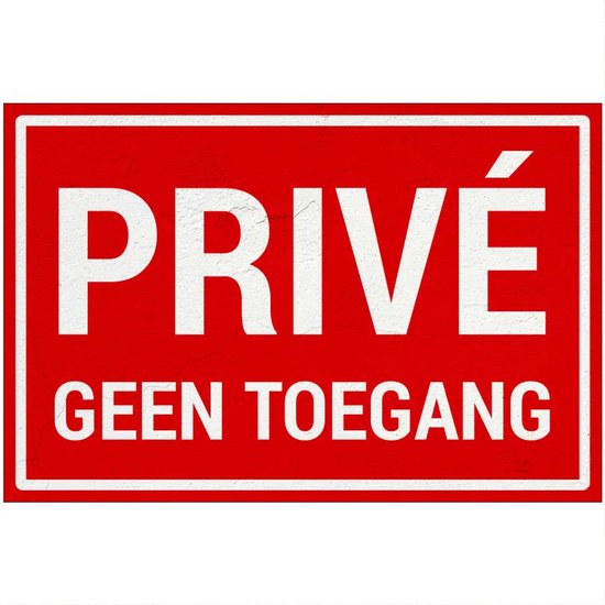 Panneau d’interdiction d’accès privé – Sign Again – 30 x 20 cm Panneau d’interdiction d’accès privé – Sign Again – 30 x 20 cm