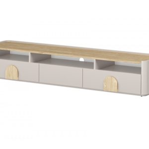 Meuble TV 1 porte 2 tiroirs 200 cm ENYRA Meuble TV 1 porte 2 tiroirs 200 cm ENYRA