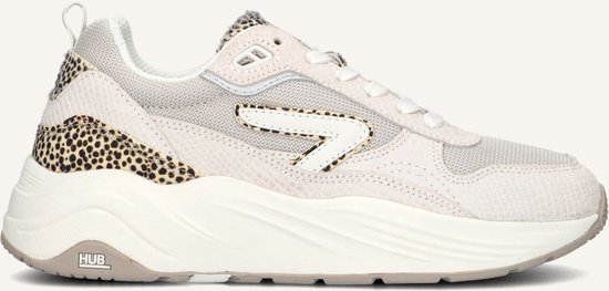 HUB Glide-w Sneakers - Dames - Beige - Maat 41