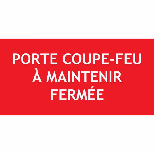 Panneau PVC Porte coupe feu – Image 2