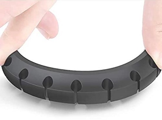 Pack de 3 Clips Porte-Câbles - Organisateur de Câbles Autocollant pour USB et Cordons d'Alimentation - Parfait pour le Bureau et la Maison
