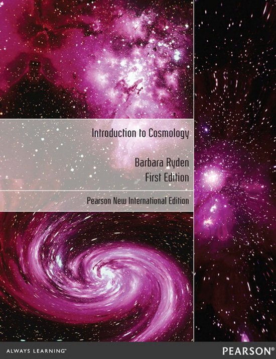 Introduction To Cosmology Pnie Pearson New International Edition