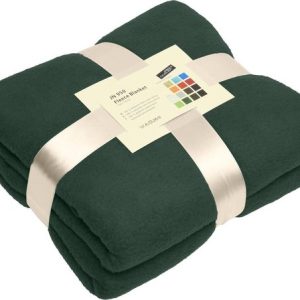 James & Nicholson Polaire Plaid Vert Foncé 170 x 130 cm James & Nicholson Polaire Plaid Vert Foncé 170 x 130 cm
