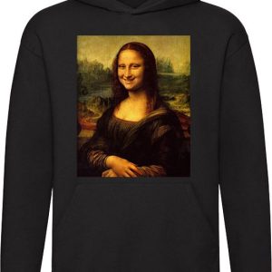 Mona Lisa Laughs Hoodie – rire – musée – peinture – joyeux – pull Mona Lisa Laughs Hoodie – rire – musée – peinture – joyeux – pull