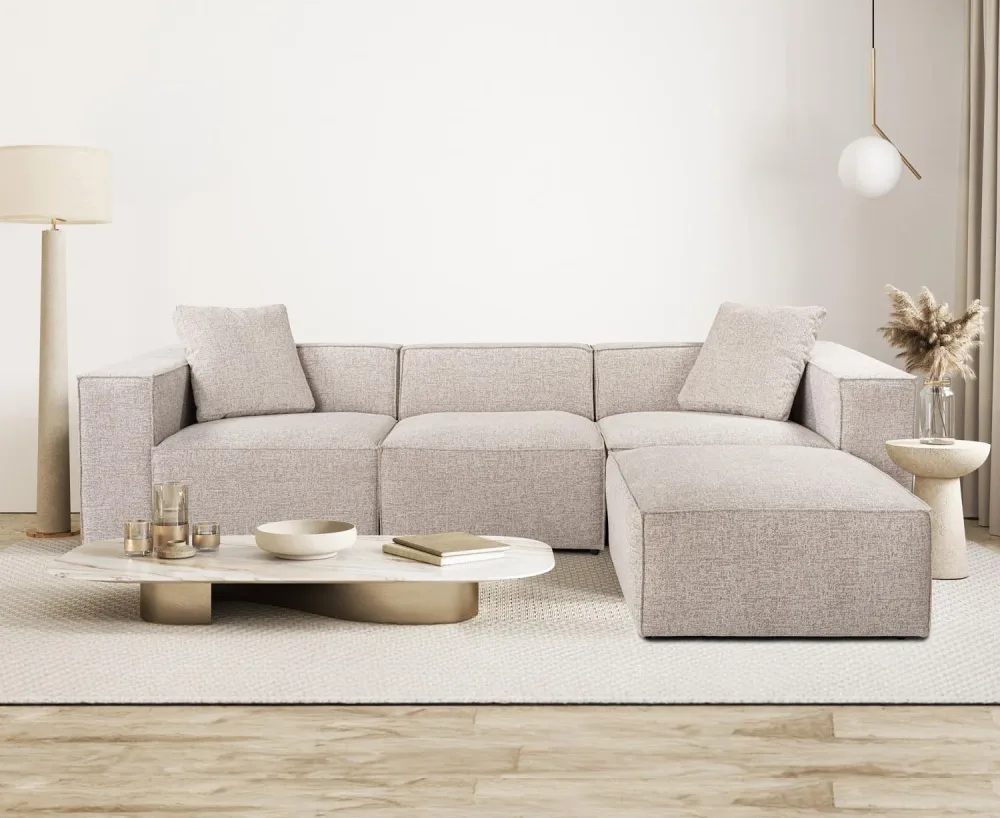 Lora (L1 Ecksofa - Mokka – Image 3