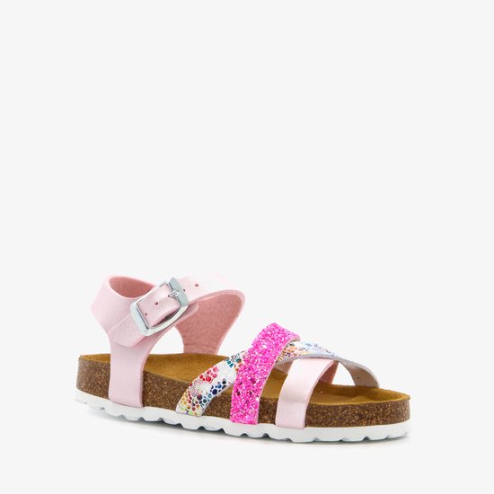 Hush Puppies sandales bio à paillettes roses pour filles - Taille 35