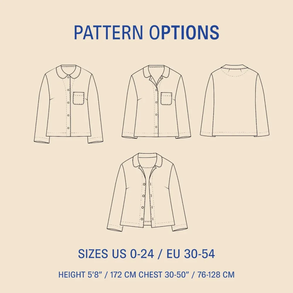 Dukke Blouse | Wardrobe By Me - PDF Sewing Pattern – Image 2
