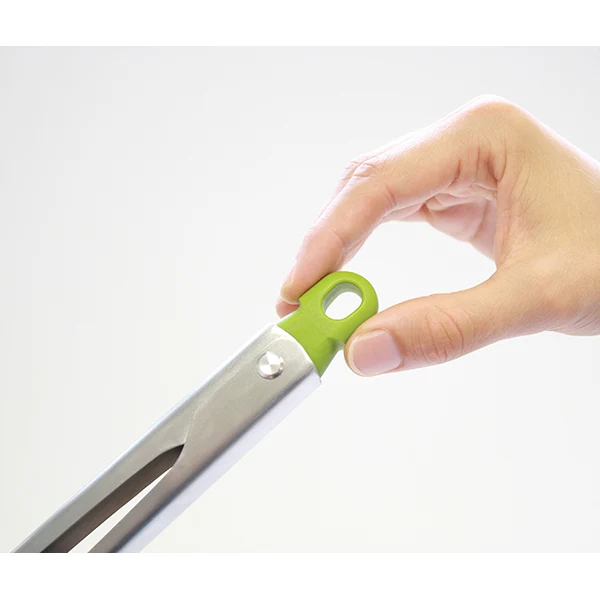Pince en inox et silicone verrouillable avec reposoir Joseph Joseph – Image 3