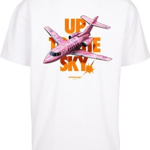 Mister Tee – T-shirt Oversize pour Homme Up to the Sky – L – Wit Mister Tee – T-shirt Oversize pour Homme Up to the Sky – L – Wit