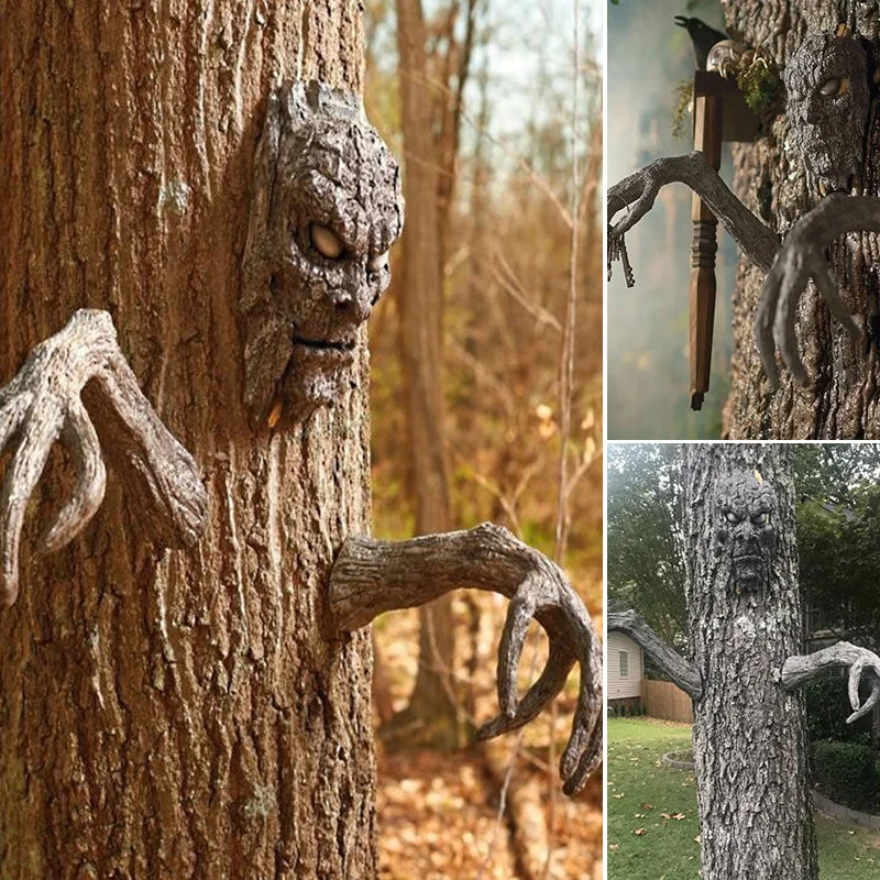 Arbre Vivant Effrayant Décoration d'Halloween – Image 2