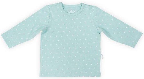 Jollein Hearts Shirt manches longues 50/56 vert soft