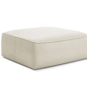 Pouf LEOPOLD velours cotele Pouf LEOPOLD velours cotele