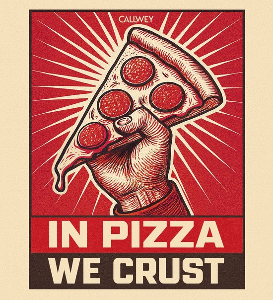 In Pizza we crustEbook Die Welt is(s)t eine Scheibe