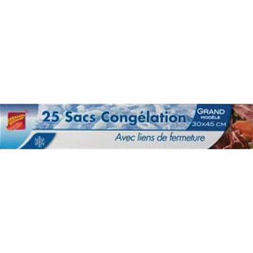Sacs de congélation avec lien 30x45 – Image 2