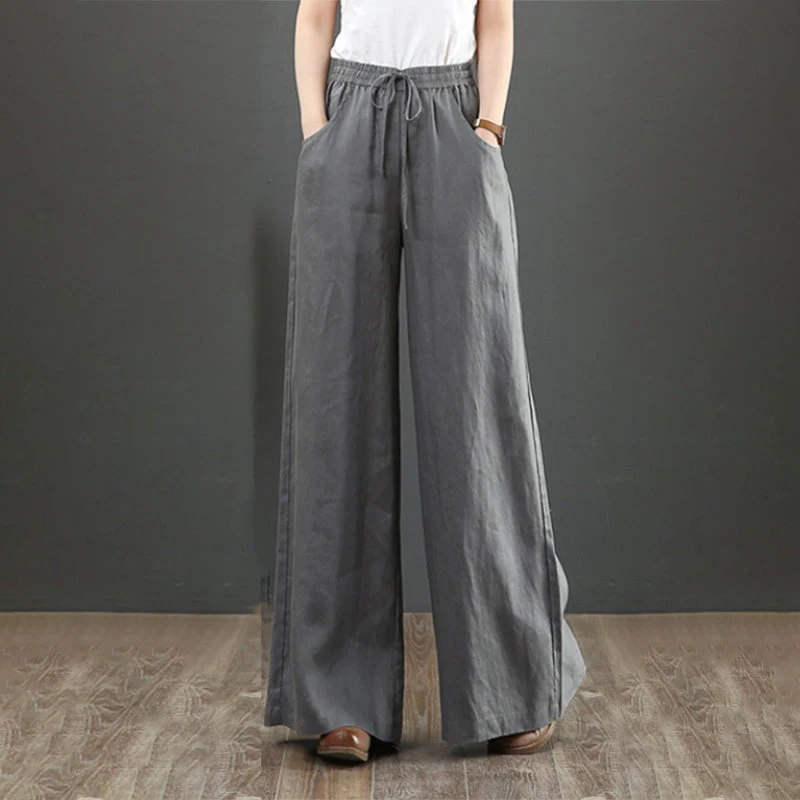 Pantalon taille haute simple – Image 2