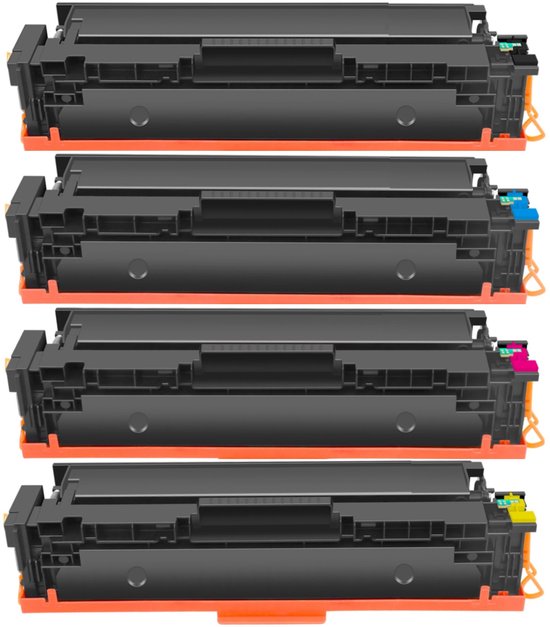 Marque privée compatible avec les cartouches de toner HP 125A - 4X - Compatible avec les imprimantes Color LaserJet CM1312 - CP1215 - CP1217 - CP1515N - CP1518