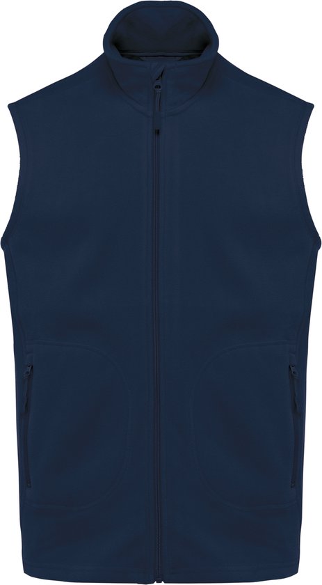 Kariban Gilet unisexe écologique en micropolaire K9120 - Marine - 4XL