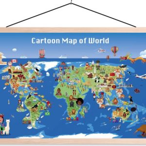 illustration d’un dessin animé carte du monde affiche scolaire lattes plates vierges 150×100 cm – tirage photo sur affiche textielposter (décoration murale salon / chambre) illustration d’un dessin animé carte du monde affiche scolaire lattes plates vierges 150×100 cm – tirage photo sur affiche textielposter (décoration murale salon / chambre)