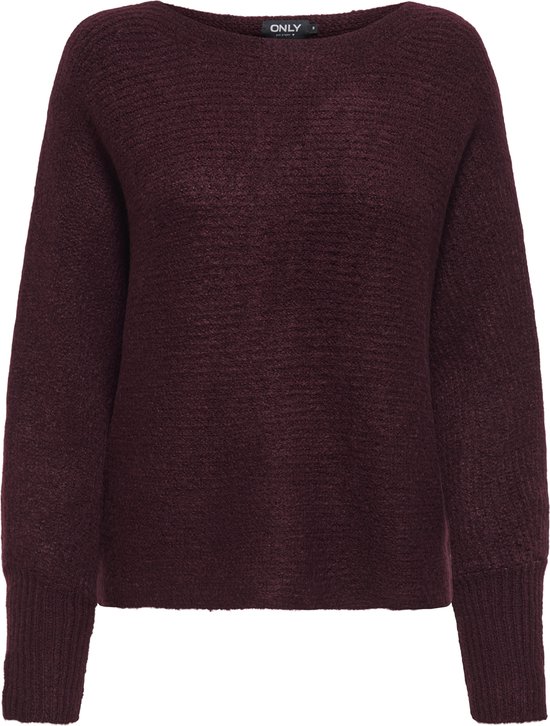 Only Trui Onldaniella L/s Pullover Knt Noos 15168705 Mauve Wine/melange Femme Taille - S