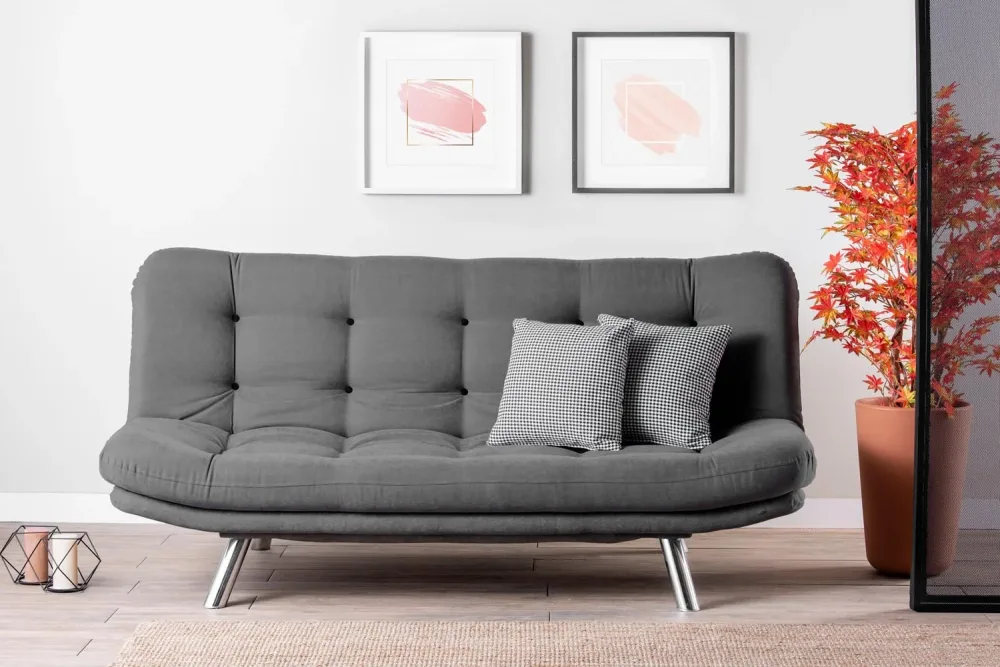 Misa Sofabed Bettsofa - Grau – Image 2
