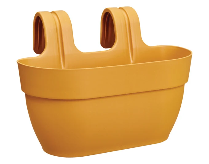 ELHO Balkonkasten Vibia Campana easy hanger medium honig gelb