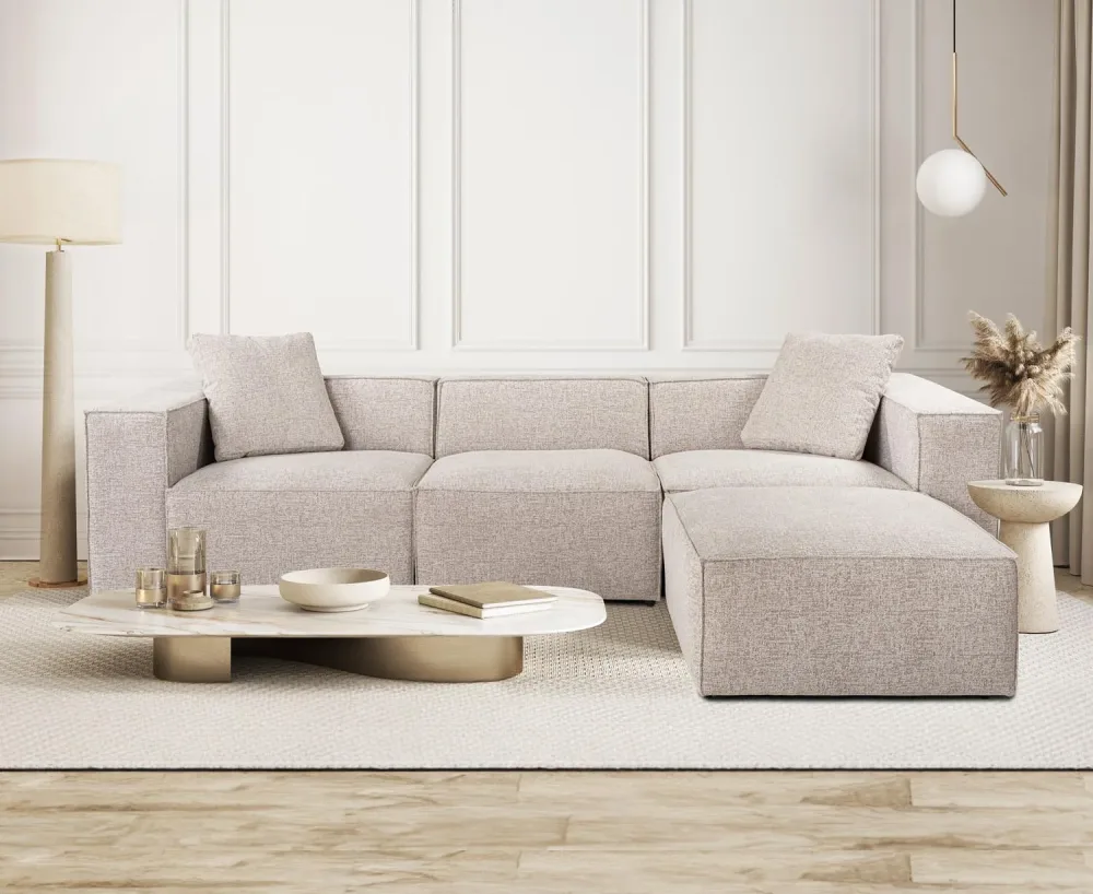 Lora (L1 Ecksofa - Mokka – Image 2