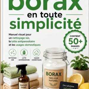 Le borax en toute simplicit�: Manuel visuel pour un nettoyage s�r, la lutte antiparasitaire et les usages domestiques Manuel visuel pour un nettoyage sûr, la lutte antiparasitaire et les usages domestiques Le borax en toute simplicit�: Manuel visuel pour un nettoyage s�r, la lutte antiparasitaire et les usages domestiques Manuel visuel pour un nettoyage sûr, la lutte antiparasitaire et les usages domestiques