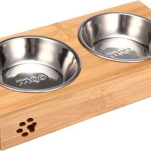 Gamelle pour Mangeoires – Gamelle pour Chiens – Mangeoires pour Chats – Petit chien – Chat – Boire – Manger – Bamboo – Bols en acier inoxydable diamètre 11 cm Gamelle pour Mangeoires – Gamelle pour Chiens – Mangeoires pour Chats – Petit chien – Chat – Boire – Manger – Bamboo – Bols en acier inoxydable diamètre 11 cm