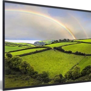Image encadrée – Cadre photo double arc-en-ciel en Irlande noir sans passe partout 80×60 cm – Affiche encadrée (Décoration murale salon / chambre) Image encadrée – Cadre photo double arc-en-ciel en Irlande noir sans passe partout 80×60 cm – Affiche encadrée (Décoration murale salon / chambre)