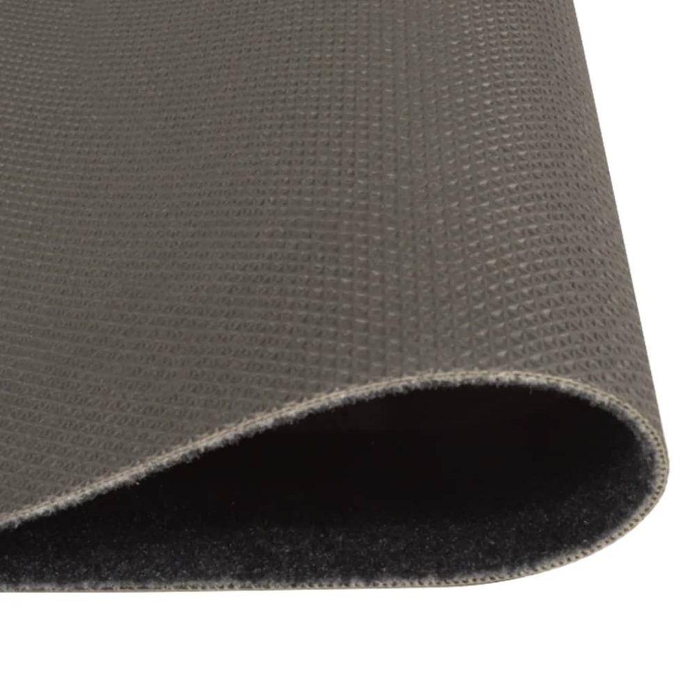 Kitchen Rug Washable Coffee Black 60x180 cm Velvet – Image 3