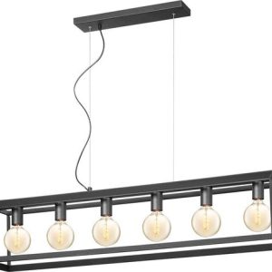 Home Sweet Home – Moderne Suspension Dito – Noir – 140/18/124cm – Suspension en métal – adapté pour une source de lumière LED E27 – Suspension adaptée pour le salon, la chambre à coucher et la cuisine Home Sweet Home – Moderne Suspension Dito – Noir – 140/18/124cm – Suspension en métal – adapté pour une source de lumière LED E27 – Suspension adaptée pour le salon, la chambre à coucher et la cuisine