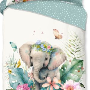 Good Morning Housse de couette enfant « Eli » – Multi – (140×200/220 cm) Good Morning Housse de couette enfant « Eli » – Multi – (140×200/220 cm)