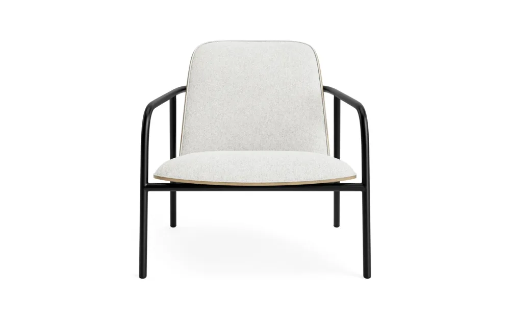 Pad Lounge-Sessel schwarzem Stahl Eiche/Hallingdal – Image 2