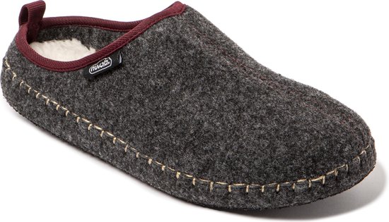 Pantoufles Nuvola -Unisexe-gris grenat-40
