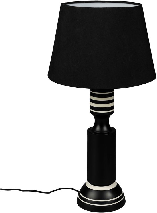 Lampe de table Dutchbone Virgil Zwart