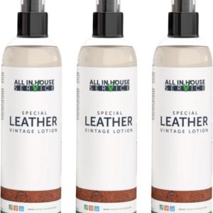 Lotion Vintage spéciale cuir All-In House – 3 x 250 ml